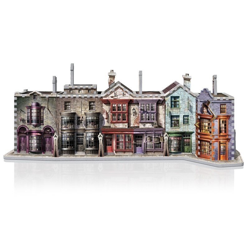 Diagon Alley - 450pc 3D Puzzle by Wrebbit  			  					NEW - image 1