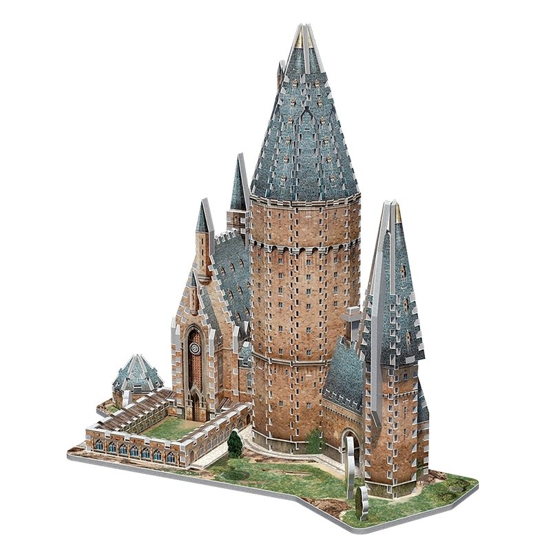 Hogwarts Great Hall - 850pc 3D Puzzle by Wrebbit  			  					NEW - image 2