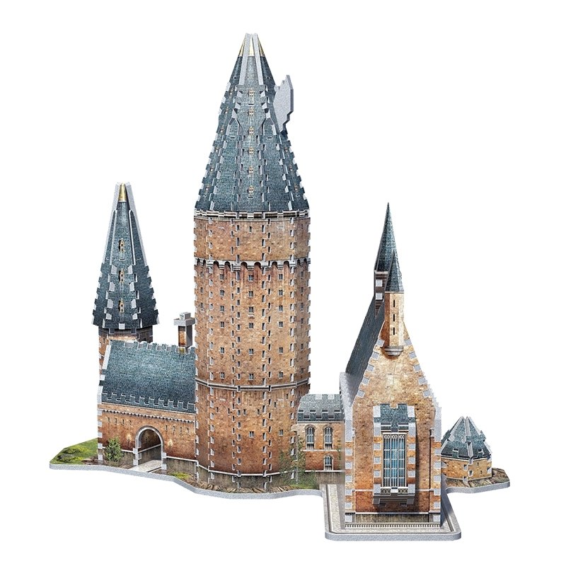 Hogwarts Great Hall - 850pc 3D Puzzle by Wrebbit  			  					NEW - image 3