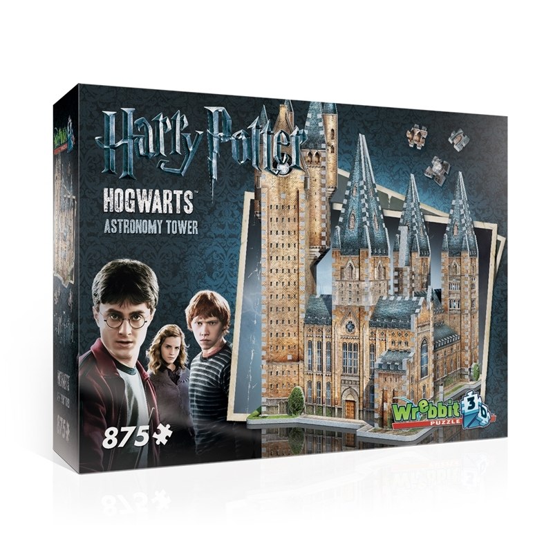 Hogwarts Astronomy Tower - 875pc 3D Puzzle by Wrebbit  			  					NEW