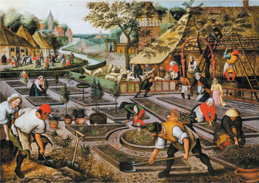 Spring: Breughel - 1000pc Jigsaw Puzzle by D-Toys