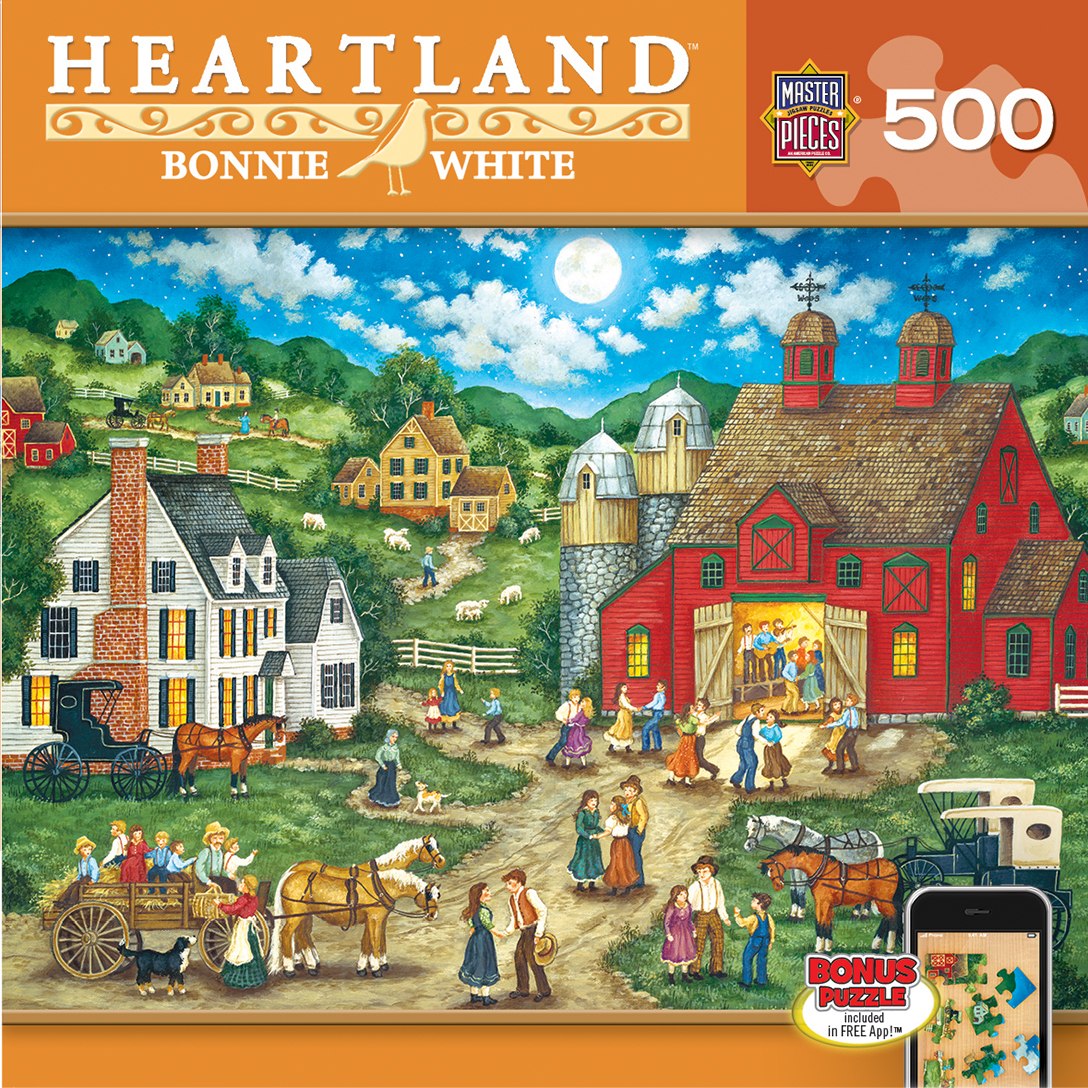 Friday Night Hoe Down - 500pc Jigsaw Puzzle by Masterpieces