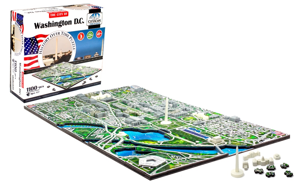 Washington D.C. - 1130pc 4D Cityscape Jigsaw Puzzle
