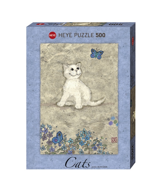 White Kitty - 500pc Jigsaw Puzzle By Heye  			  					NEW - image 1