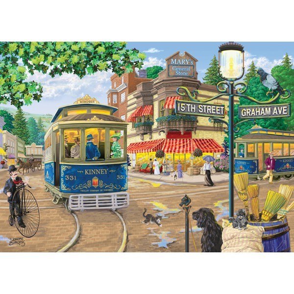 Main Streets: Mary General Store - 1000pc Jigsaw Puzzle by Holdson  			  					NEW