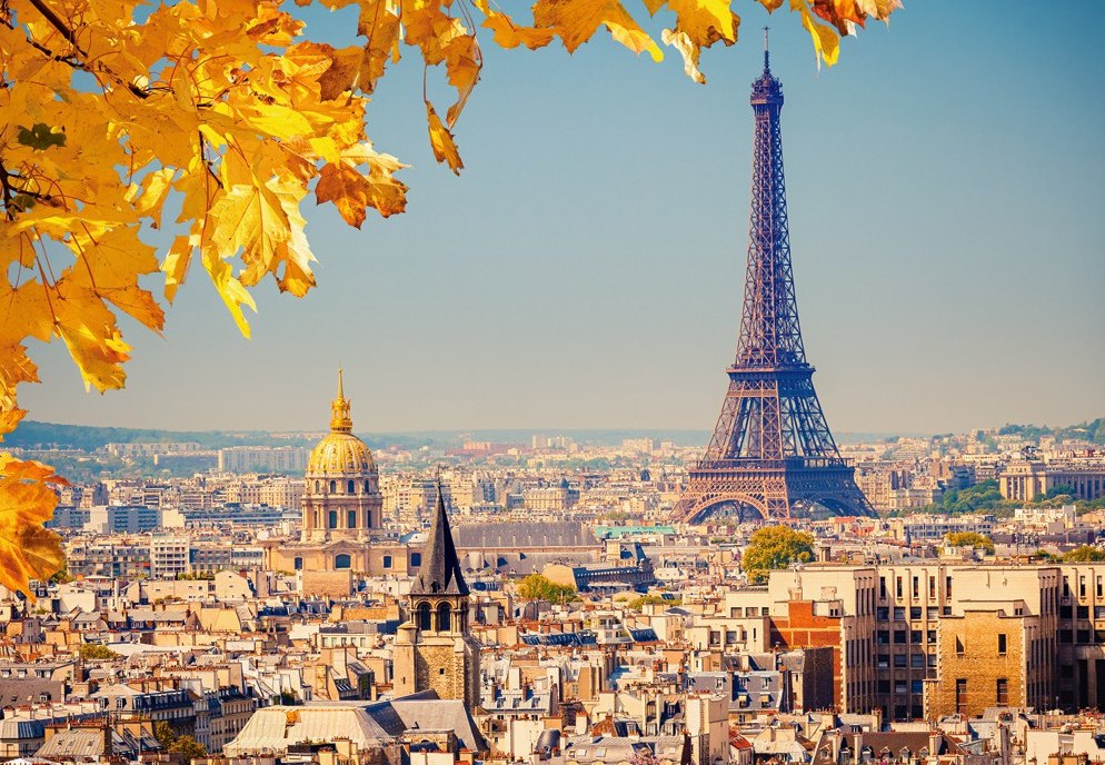 Autumn in Paris - 1000pc Jigsaw Puzzle By Castorland