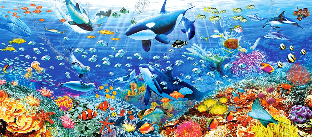 Underwater - 600pc Jigsaw Puzzle By Castorland  			  					NEW