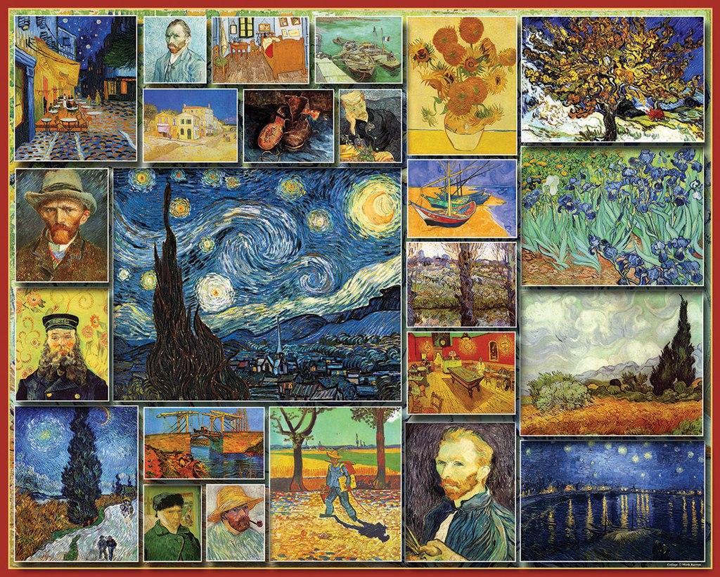 Vincent van Gogh - 1000pc Jigsaw Puzzle By White Mountain