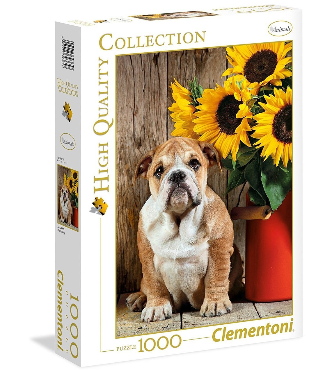 The Bulldog - 1000pc Jigsaw Puzzle by Clementoni - image 1