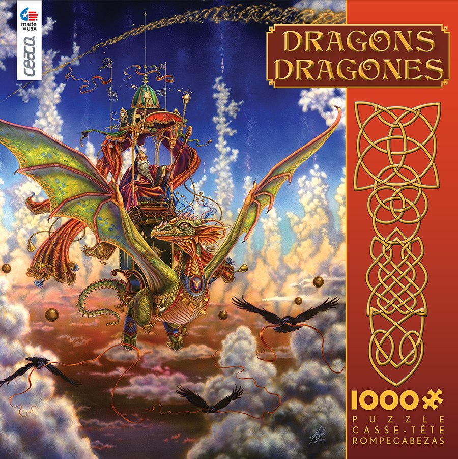 Dragons: Dragonflight - 1000pc Jigsaw Puzzle by Ceaco - image 1