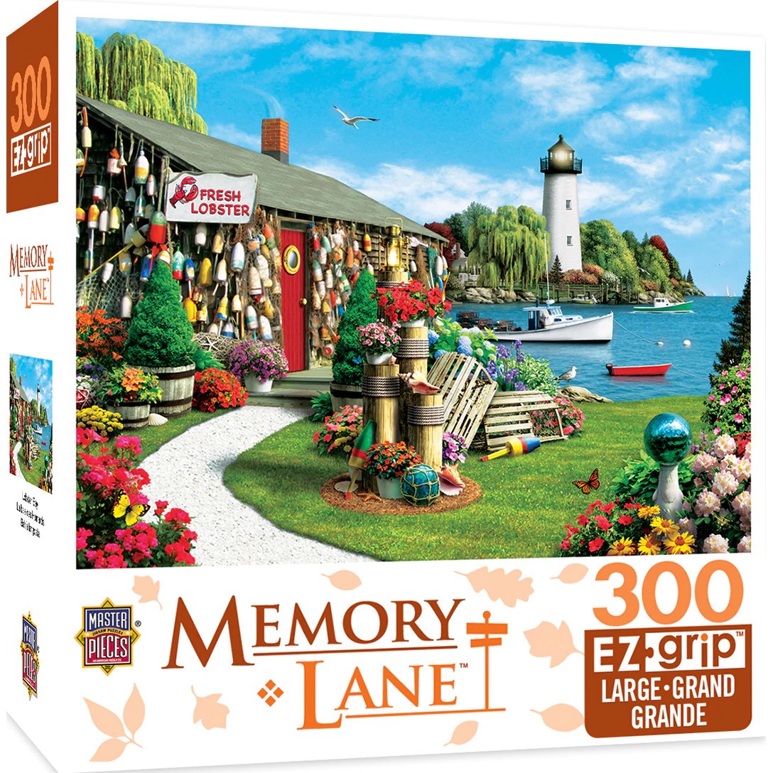 Lobster Bay - 300pc EZ Grip Jigsaw Puzzle by Masterpieces - image 1