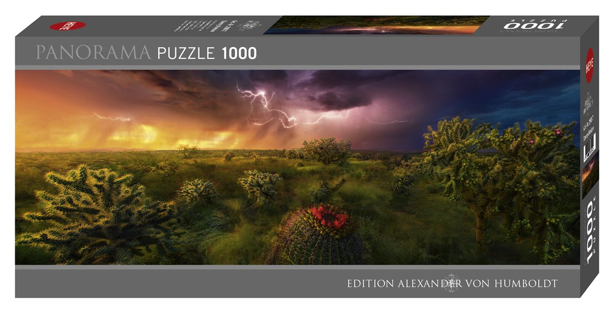 Stormy Horizon - 1000pc Panoramic Jigsaw Puzzle By Heye  			  					NEW - image 1