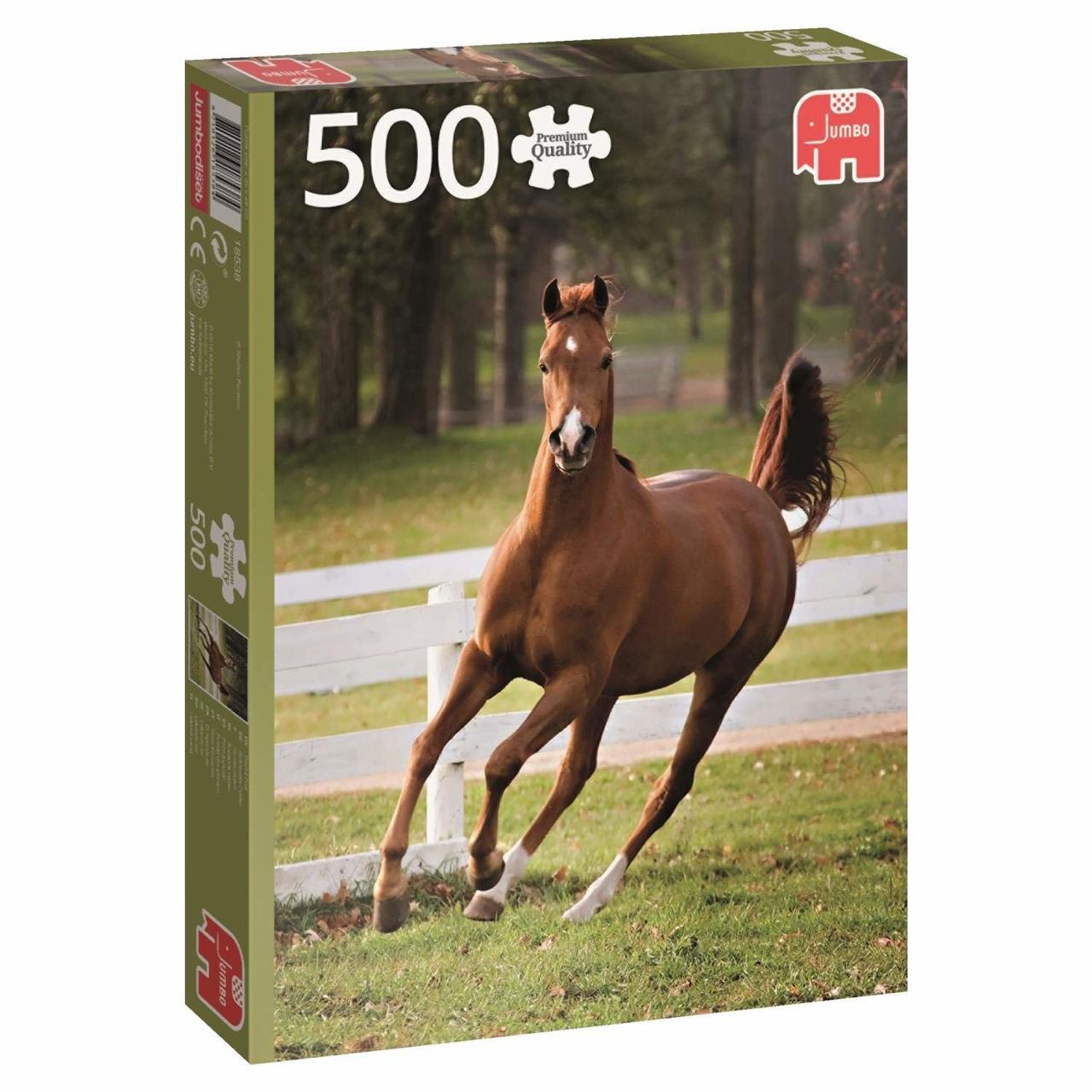 Playful Foal - 500pc Jigsaw Puzzle By Jumbo  			  					NEW - image 1