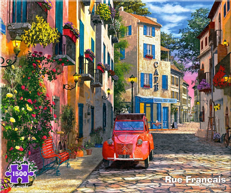 Rue Francais - 1500pc Jigsaw Puzzle By Re-marks  			  					NEW