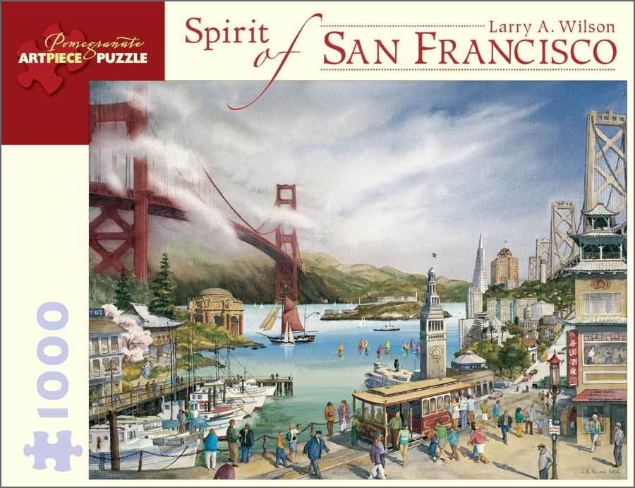 Spirit Of San Francisco - 1000pc Jigsaw Puzzle by Pomegranate