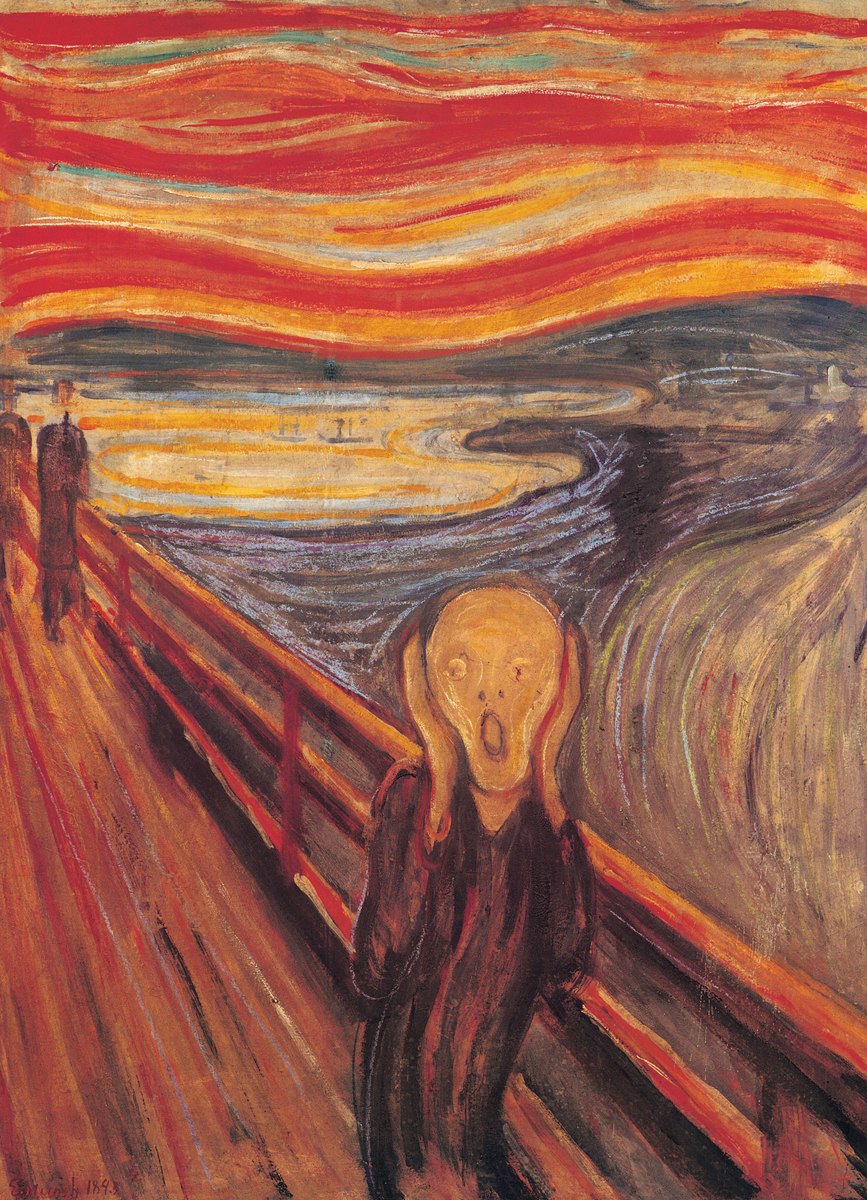 The Scream - 1000pc Jigsaw Puzzle by Eurographics