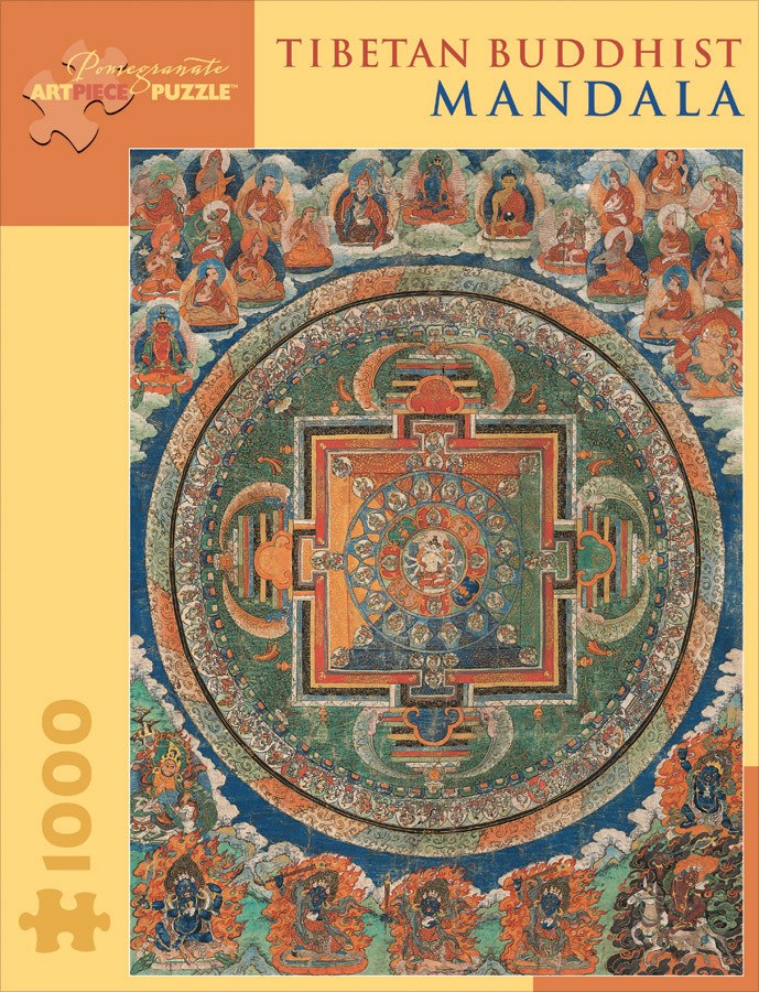 Mandala - 1000pc Jigsaw Puzzle by Pomegranate