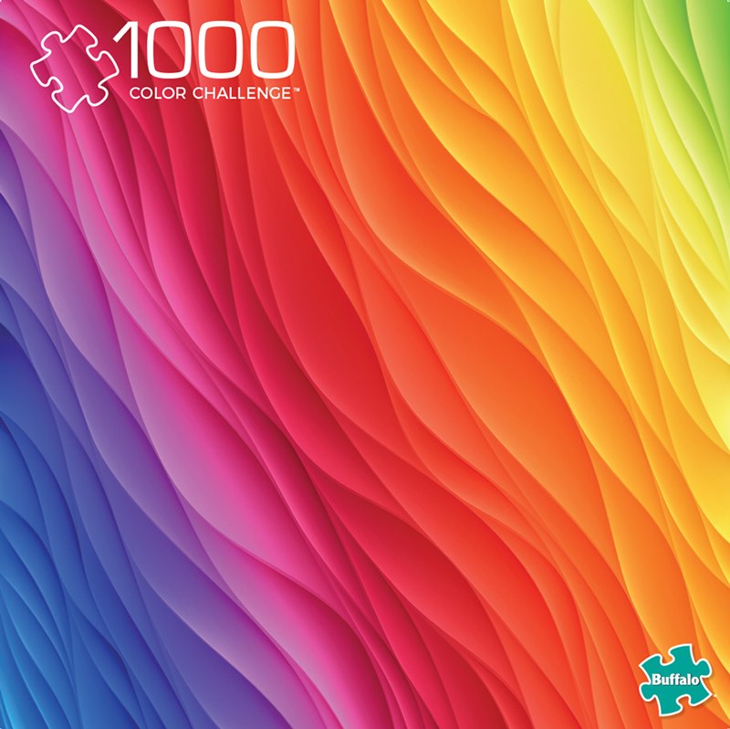 Vivid: Vivid Color Challenge - 1000pc Jigsaw Puzzle By Buffalo Games  			  					NEW - image 1