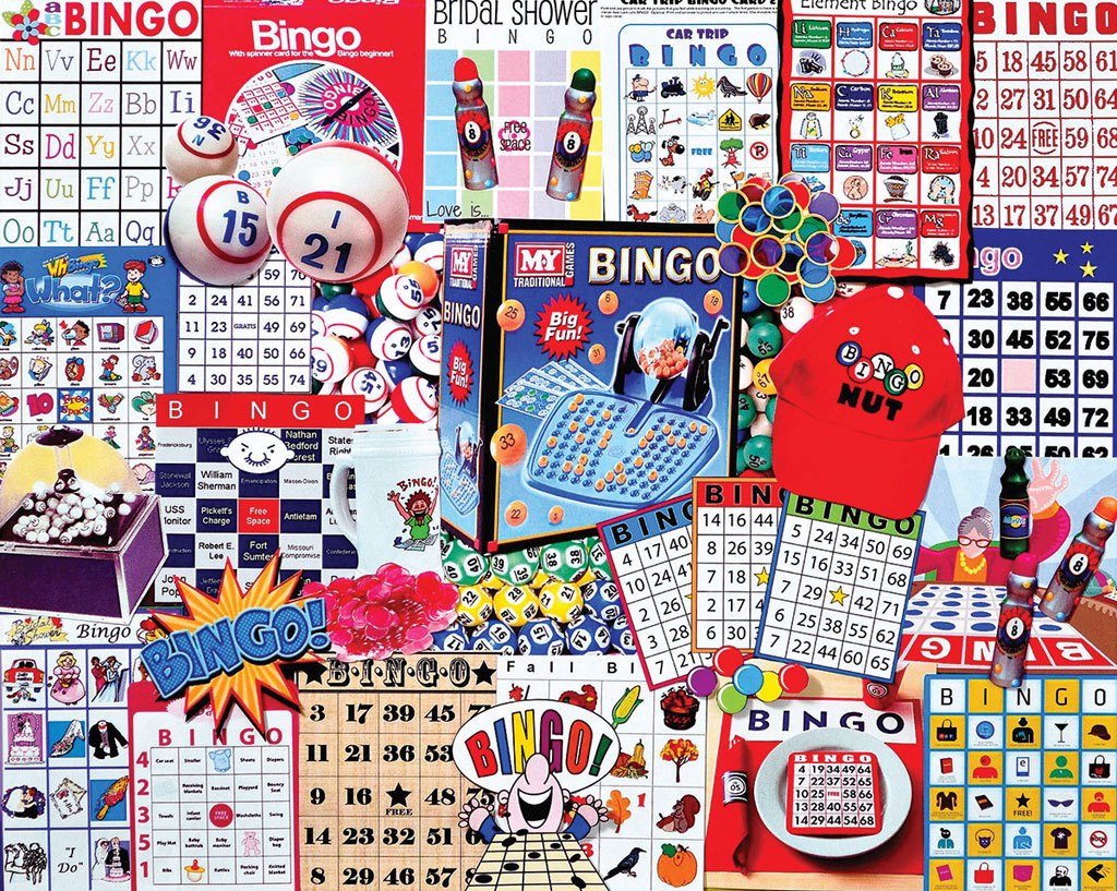 Bingo - 1000pc Jigsaw Puzzle by White Mountain