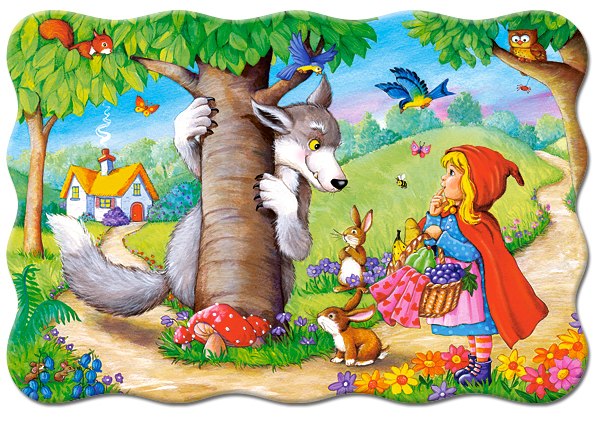 Little Red Riding Hood - 20pc Jigsaw Puzzle By Castorland