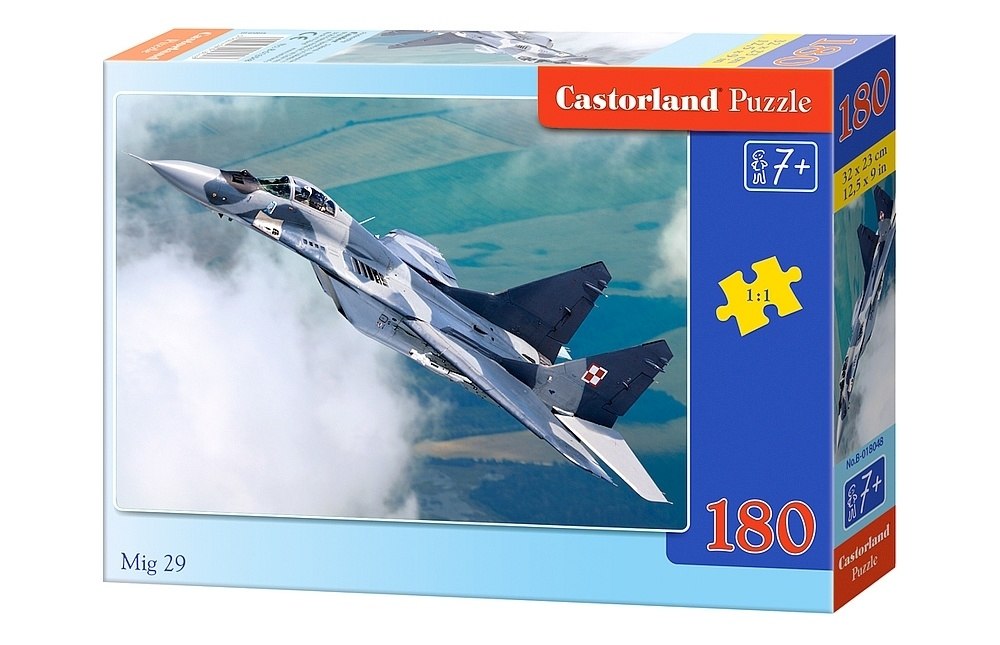 Mig 29 - 180pc Jigsaw Puzzle By Castorland - image 1