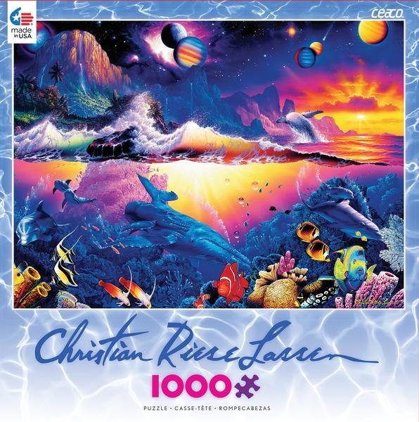 Christian Riese Lassen: Galaxy of Life - 1000pc Jigsaw Puzzle by Ceaco  			  					NEW - image 1