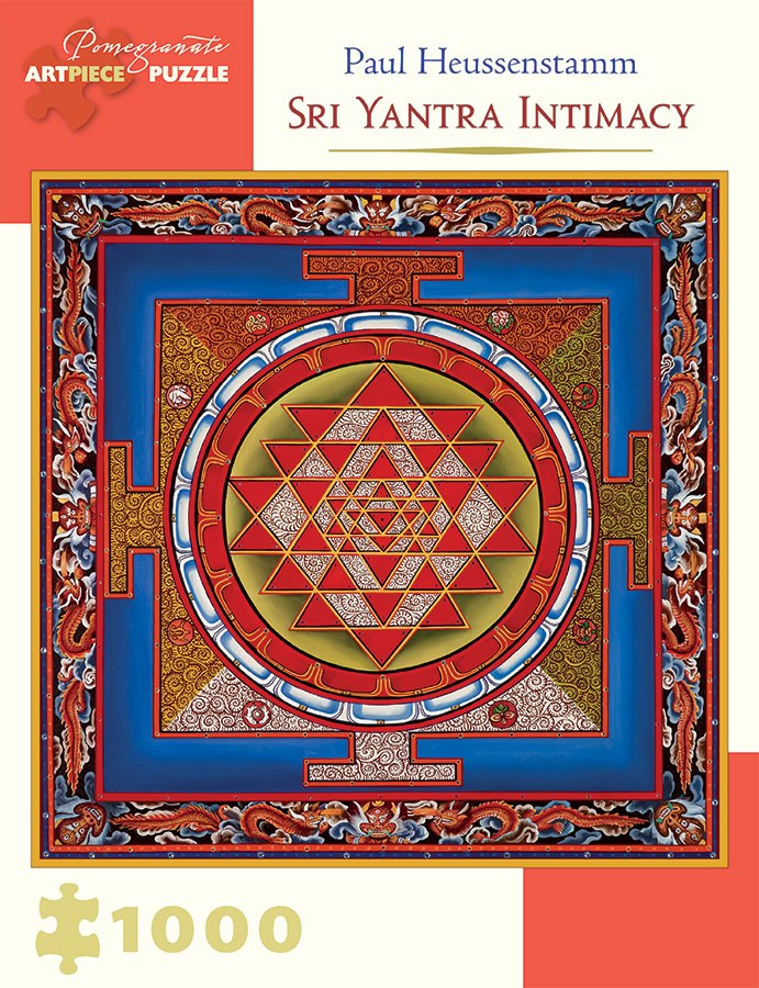 Heussenstamm: Sri Yantra - 1000pc Jigsaw Puzzle by Pomegranate  			  					NEW - image 1