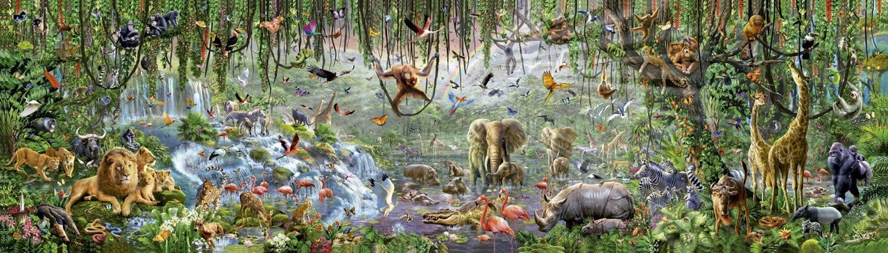 Wildlife - 33600pc Jigsaw Puzzle By Educa