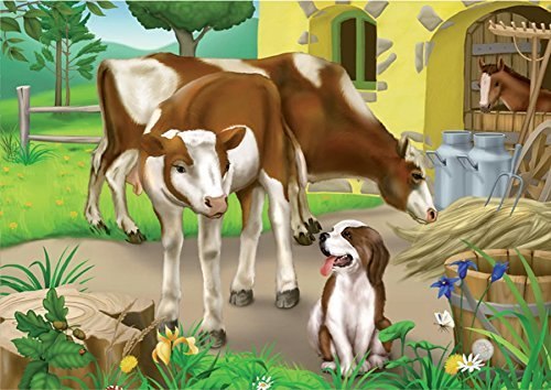 Farm Cows - 24pc Jigsaw Puzzle by D-Toys