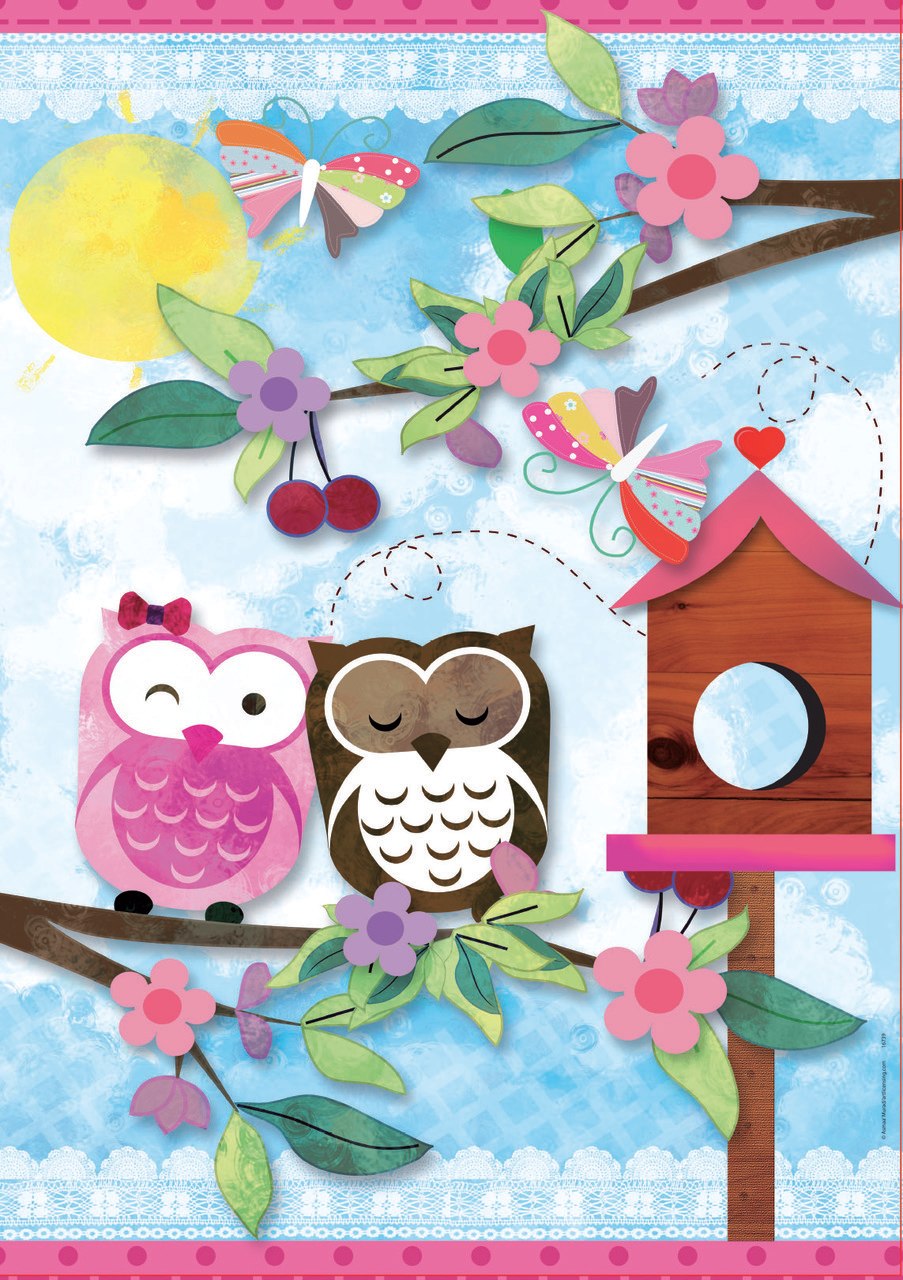 Valentine Art Scrap - 500pc Jigsaw Puzzle by Educa