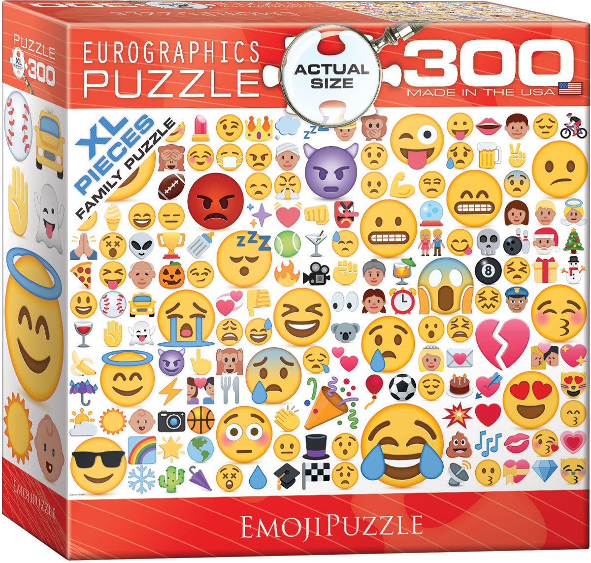 Emojipuzzle - 300pc Jigsaw Puzzle by Eurographics