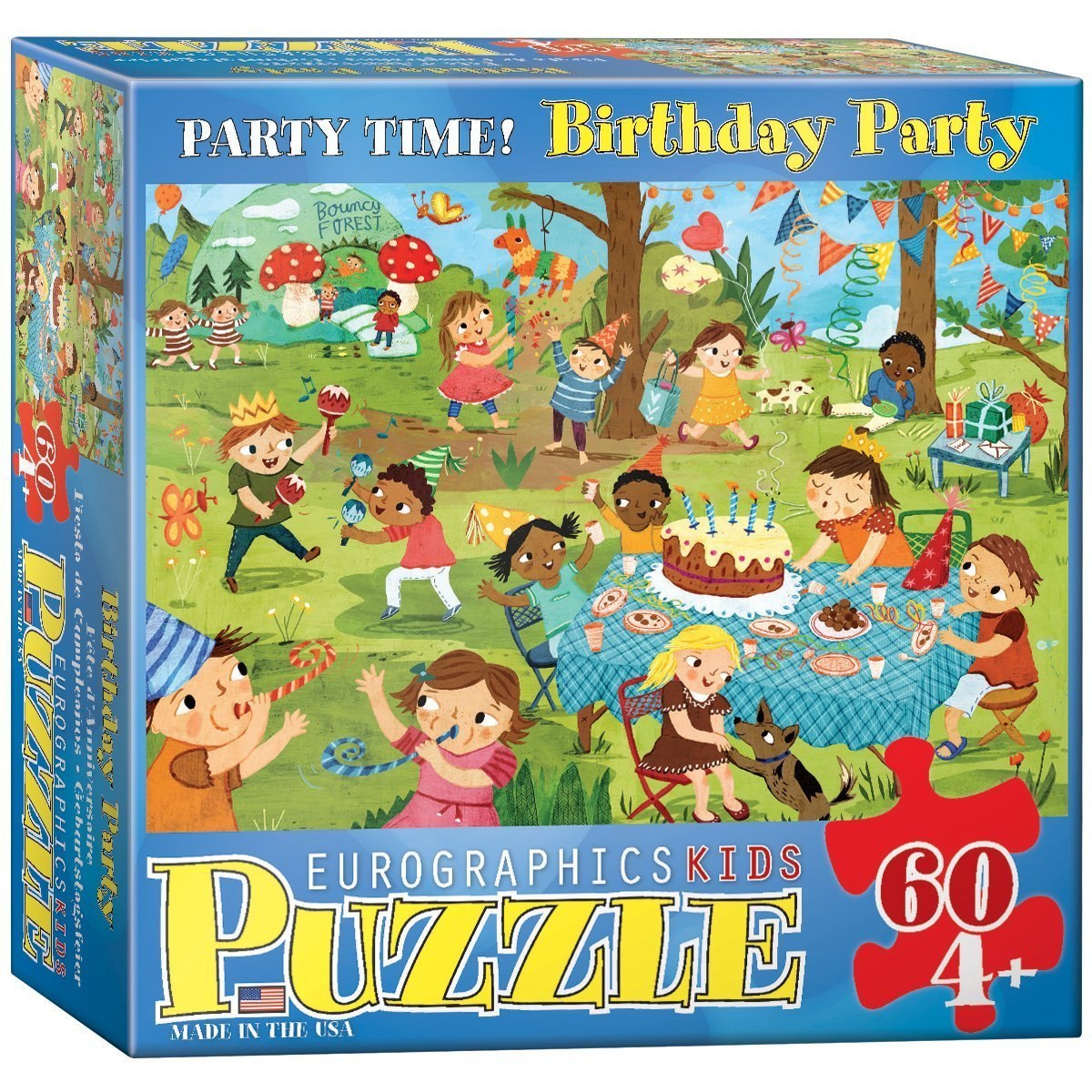 Birthday Party - 60pc Jigsaw Puzzle by Eurographics  			  					NEW - image 1