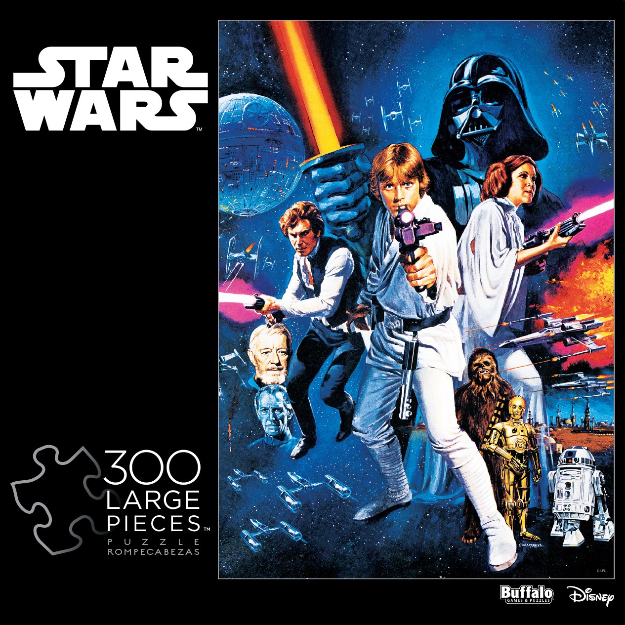 Star Wars™: A New Hope - 300pc Large Format Jigsaw Puzzle by Buffalo Games  			  					NEW - image 1