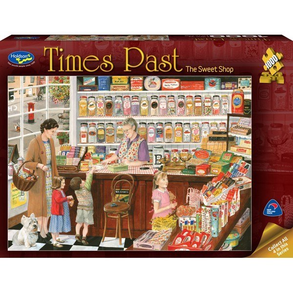 Times Past: The Sweet Shop - 1000pc Jigsaw Puzzle by Holdson  			  					NEW - image 1