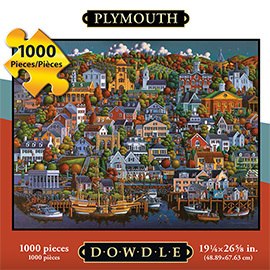 Plymouth - 1000pc Jigsaw Puzzle by Dowdle - image 1