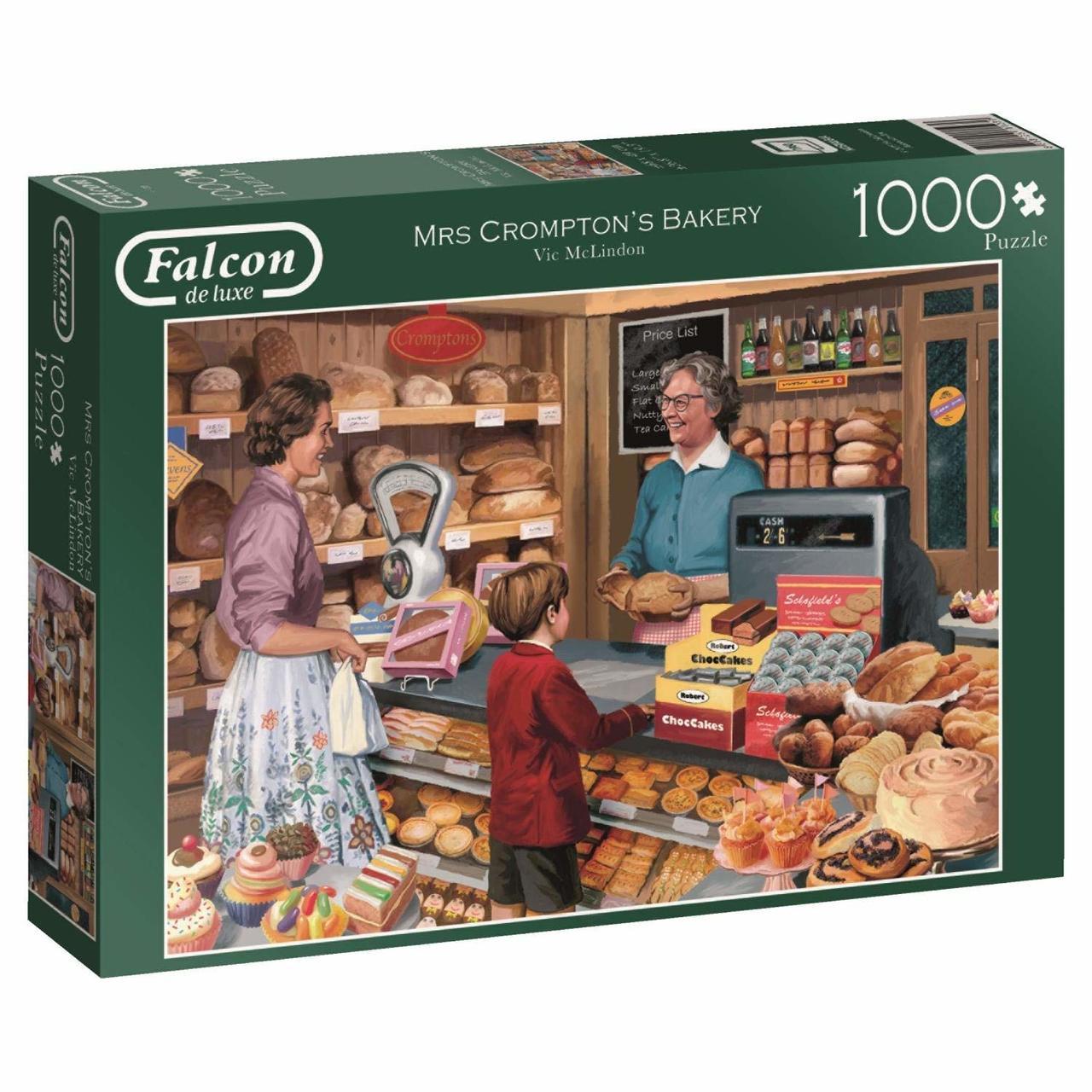 Mrs. Crompton's Bakery - 1000pc Jigsaw Puzzle By Falcon  			  					NEW - image 1