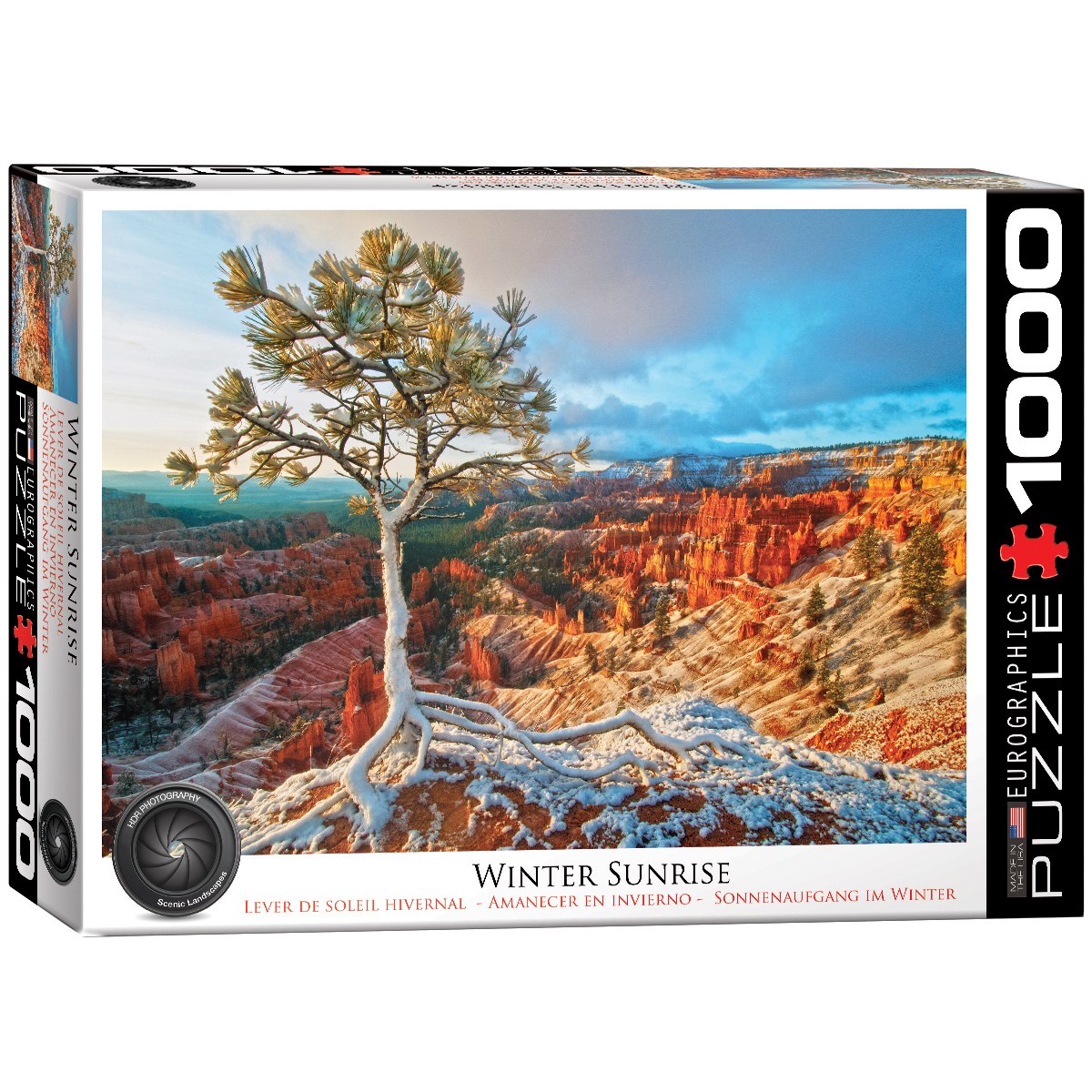 Winter Sunrise - 1000pc Jigsaw Puzzle by Eurographics - image 2