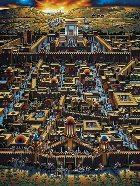 Jerusalem - 500pc Jigsaw Puzzle by Dowdle