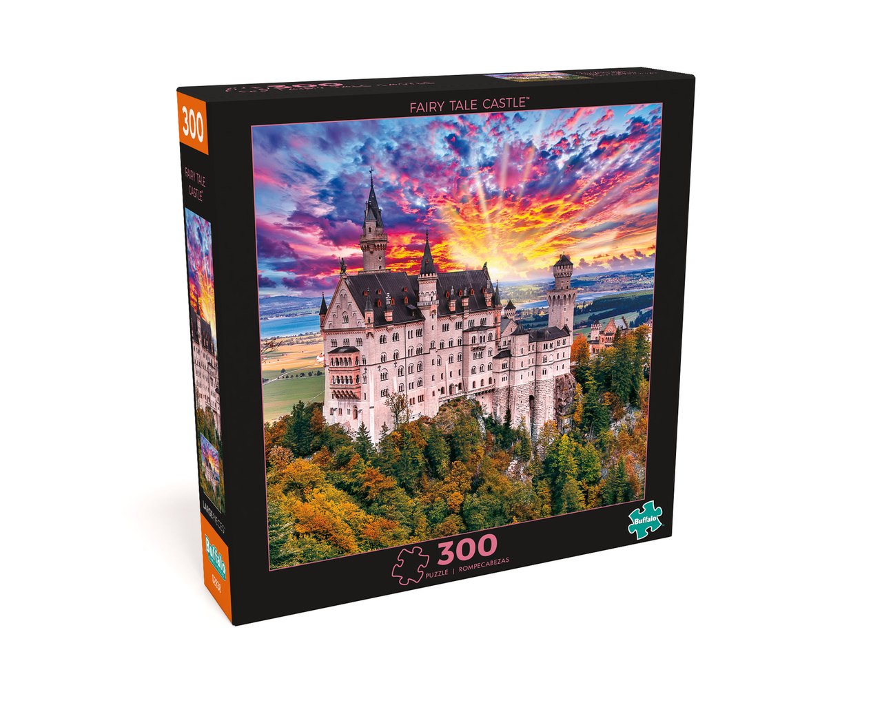 Fairy Tale Castle - 300pc Large Format Jigsaw Puzzle by Buffalo Games  			  					NEW - image 1