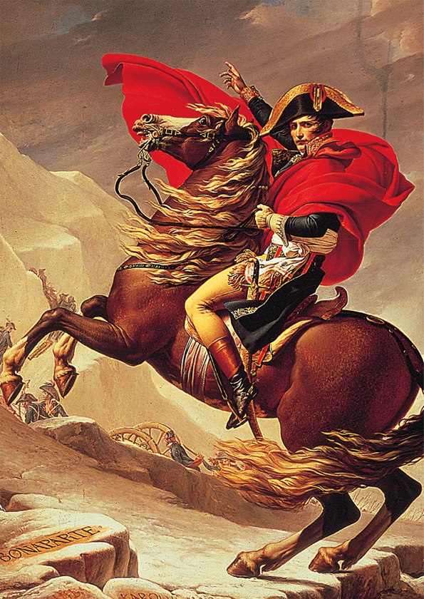 Napoleon Crossing The Alps - 2000pc Jigsaw Puzzle by Tomax