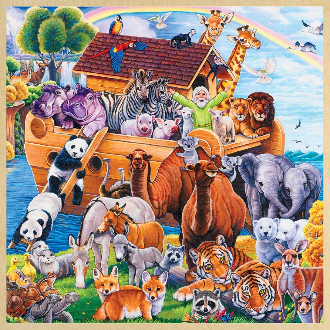 Noah’s Ark - 48pc Jigsaw Puzzle by Masterpieces