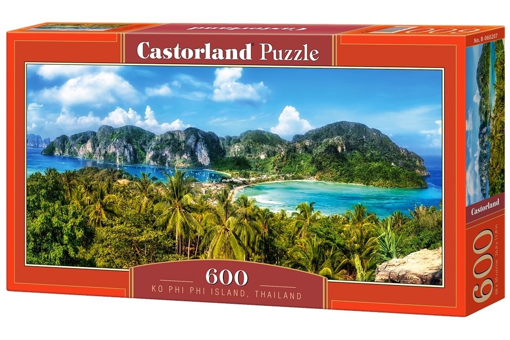 Ko Phi Phi Island, Thailand - 600pc Jigsaw Puzzle By Castorland  			  					NEW - image 1