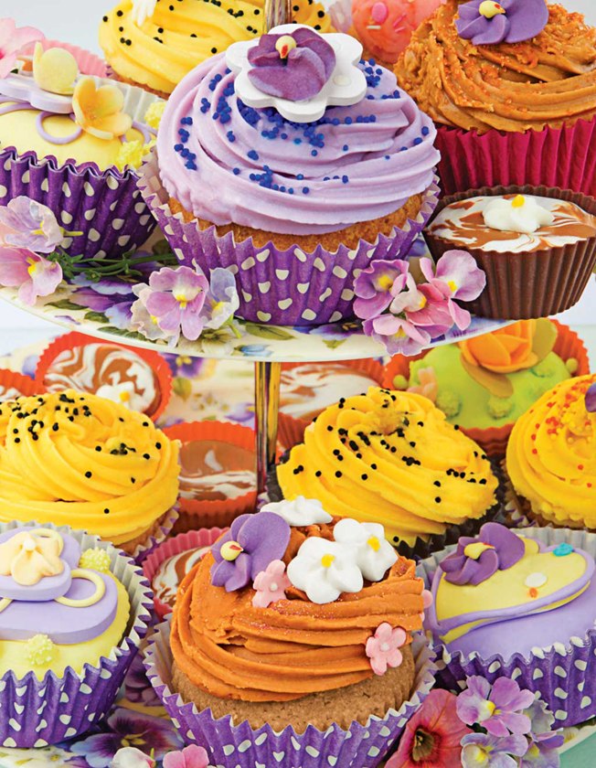 Cupcakes - 350pc Large Format Jigsaw Puzzle by Springbok