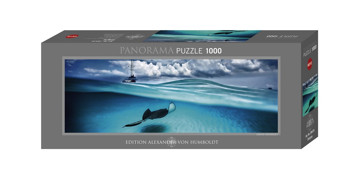 Stingray - 1000pc Panoramic Jigsaw Puzzle By Heye  			  					NEW - image 1