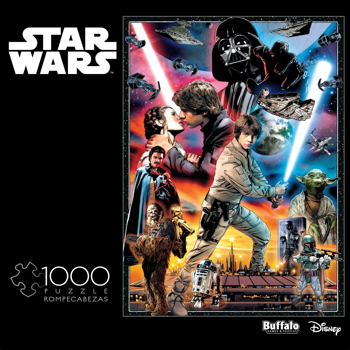 Star Wars:  You'll Find I'm Full Of Surprises - 1000pc Jigsaw Puzzle By Buffalo Games - image 1