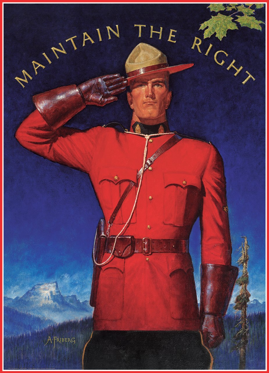 RCMP Maintain the Right - 1000pc Jigsaw Puzzle by Eurographics