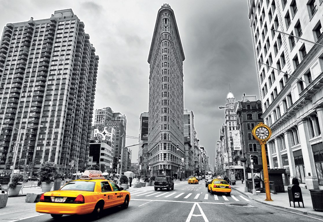 Flatiron Building, New York - 1000pc Jigsaw Puzzle by Educa