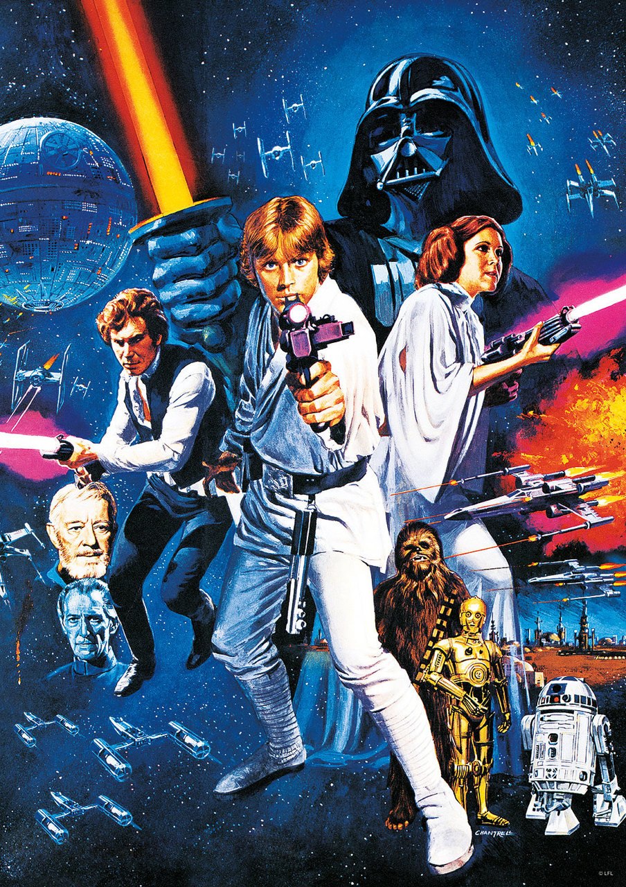 Star Wars™: A New Hope - 300pc Large Format Jigsaw Puzzle by Buffalo Games  			  					NEW