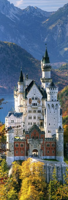 Neuschwanstein - 1000pc Vertical Jigsaw Puzzle By Heye  			  					NEW