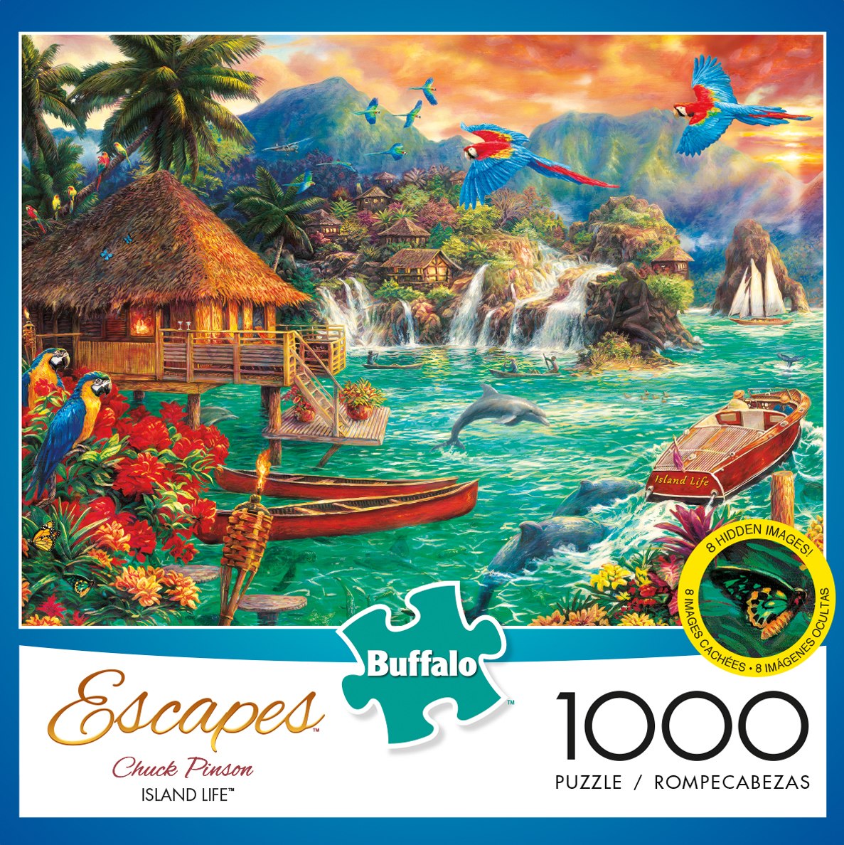 Chuck Pinson: Island Life - 1000pc Jigsaw Puzzle By Buffalo Games - image 1